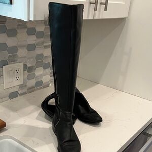 Michael Kors Black Leather Women's Shoes